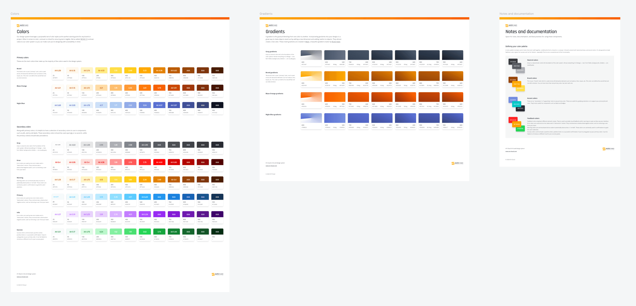 Design system colors