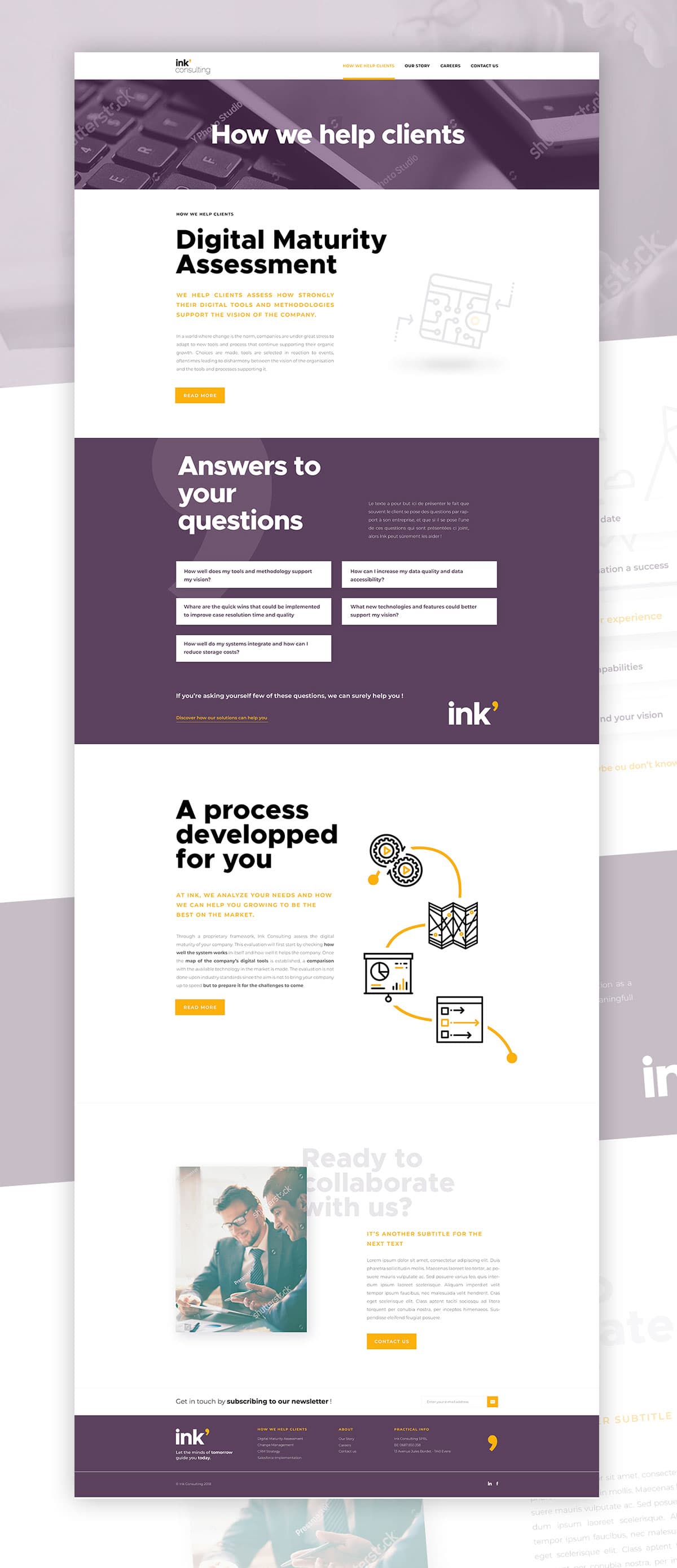Ink' Consulting project detail