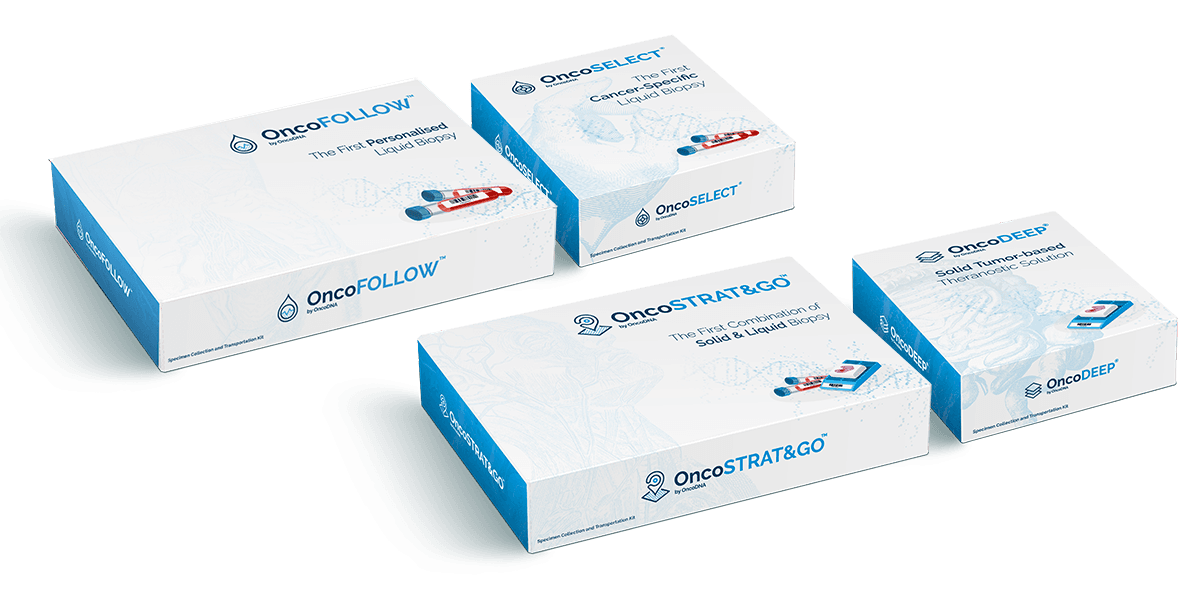 OncoDNA Branding project detail