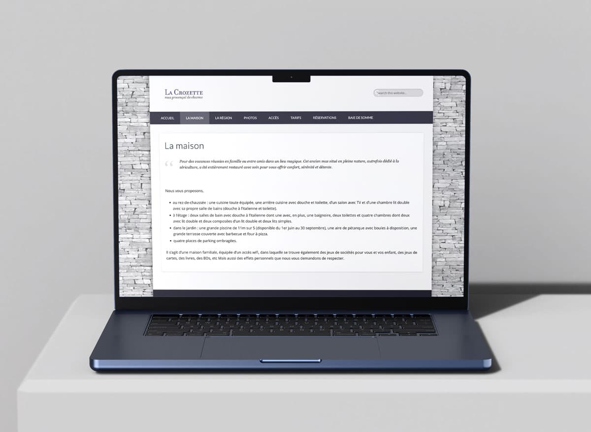 Old wordpress website - Description - Image carousel slide 2